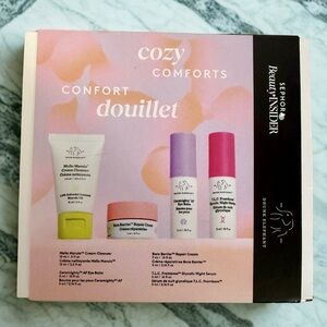 Sephora Beauty Drunk Elephant 4-Piece Cozy Comforts Nighttime Skincare Set, NIB